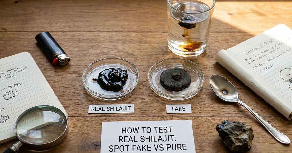 How to Test Real Shilajit: Spot Fake vs Pure | Guide